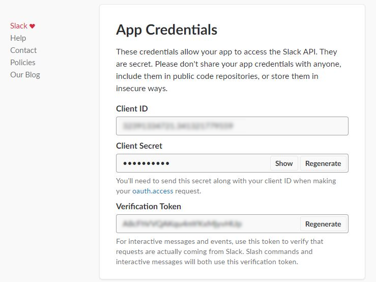 Slack Publish Instructions Steps