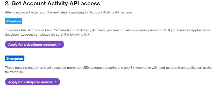 Twitter Publish Instructions Steps