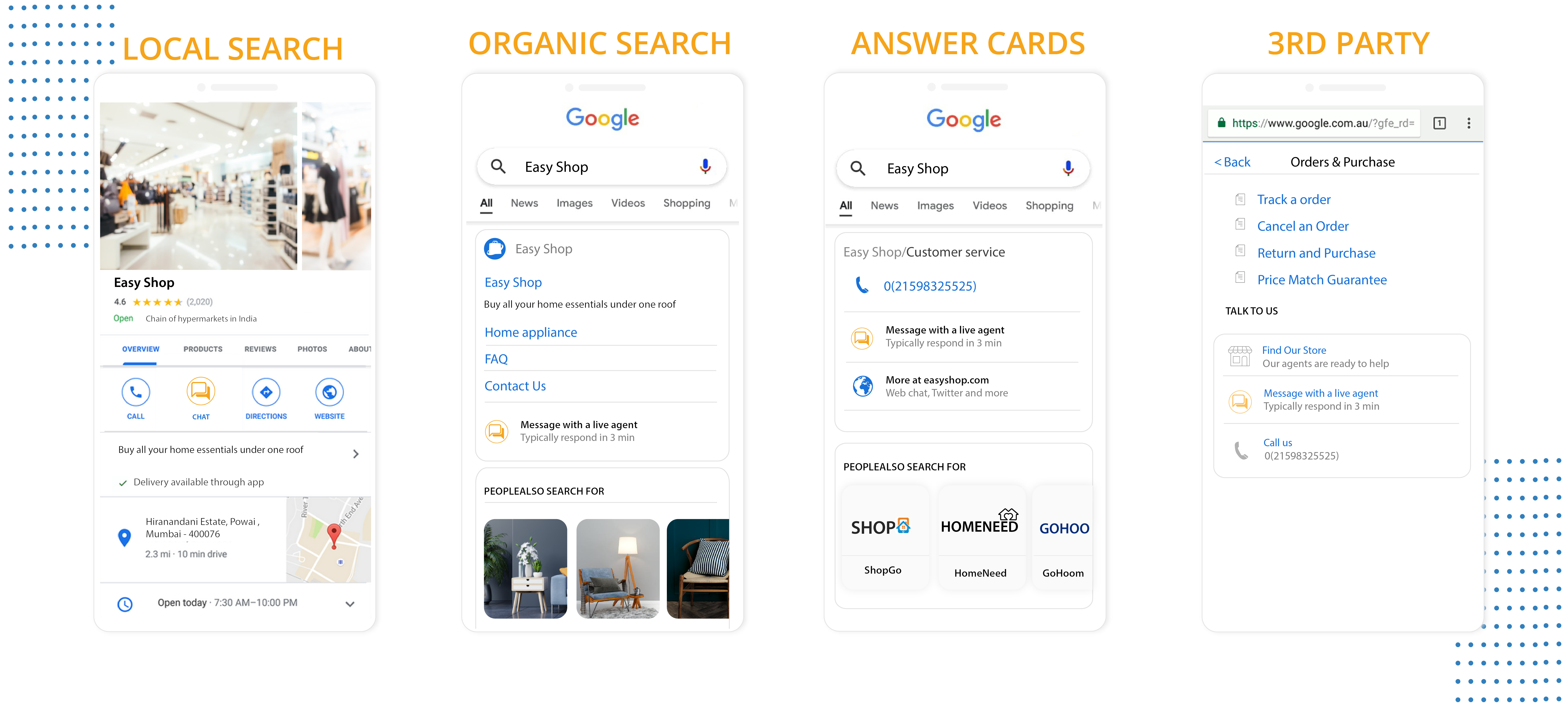 Google Business Messages Banner